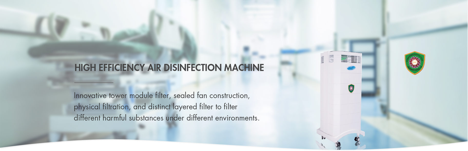 High Efficiency Air Disinfection Machine