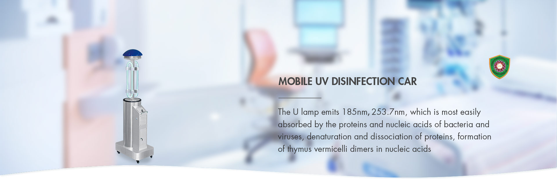 Mobile UV Disinfection Car